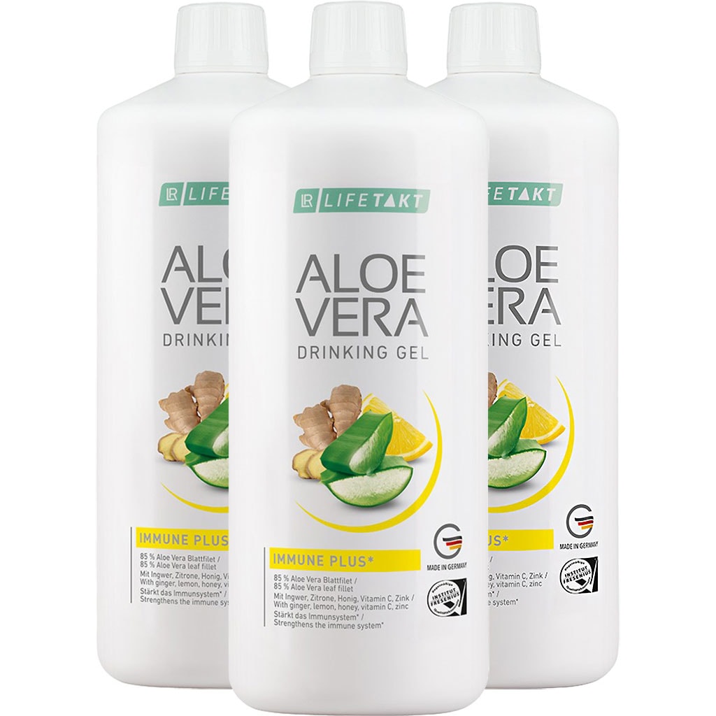 LR Aloe Vera Drinking Gel Immune Plus 3er Set