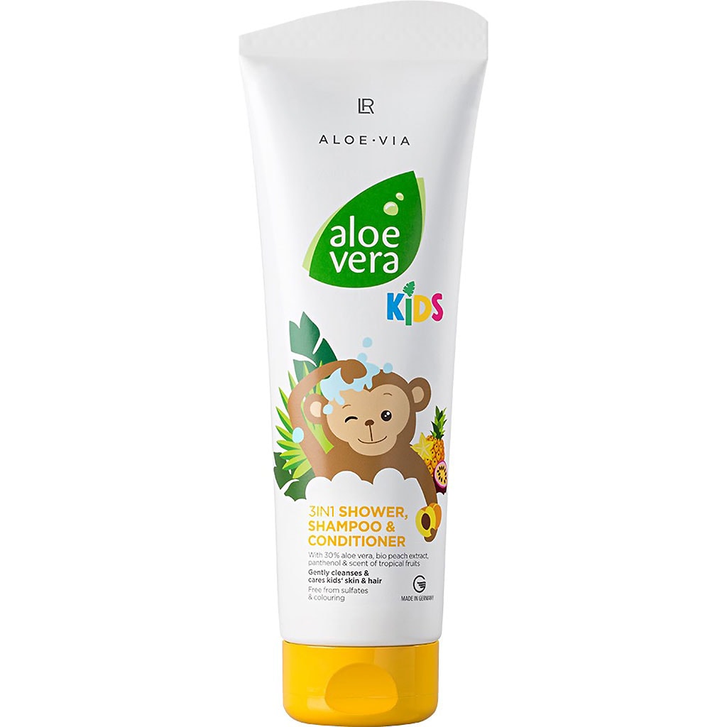 LR Aloe Vera Kids 3in1 Duschgel, Shampoo & Spülung