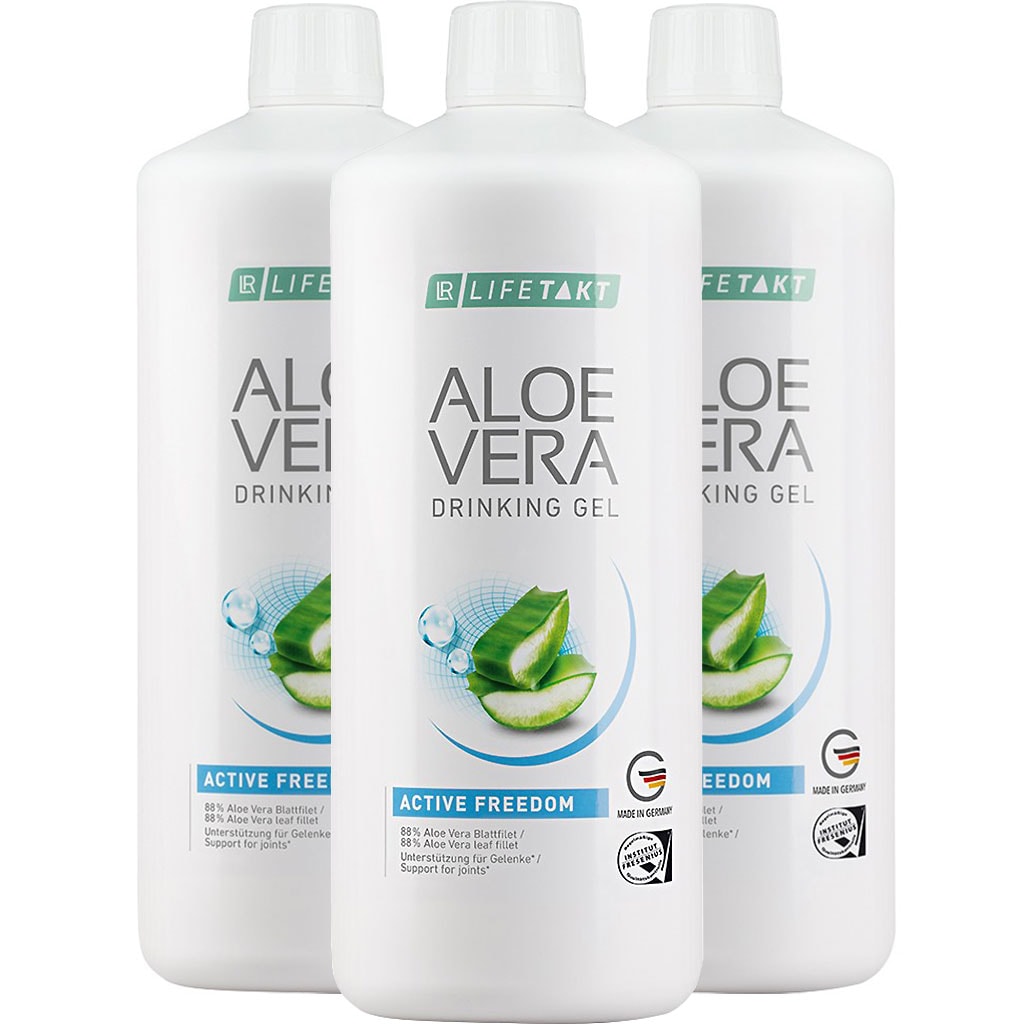 LR Aloe Vera Drinking Gel Freedom 3er Set